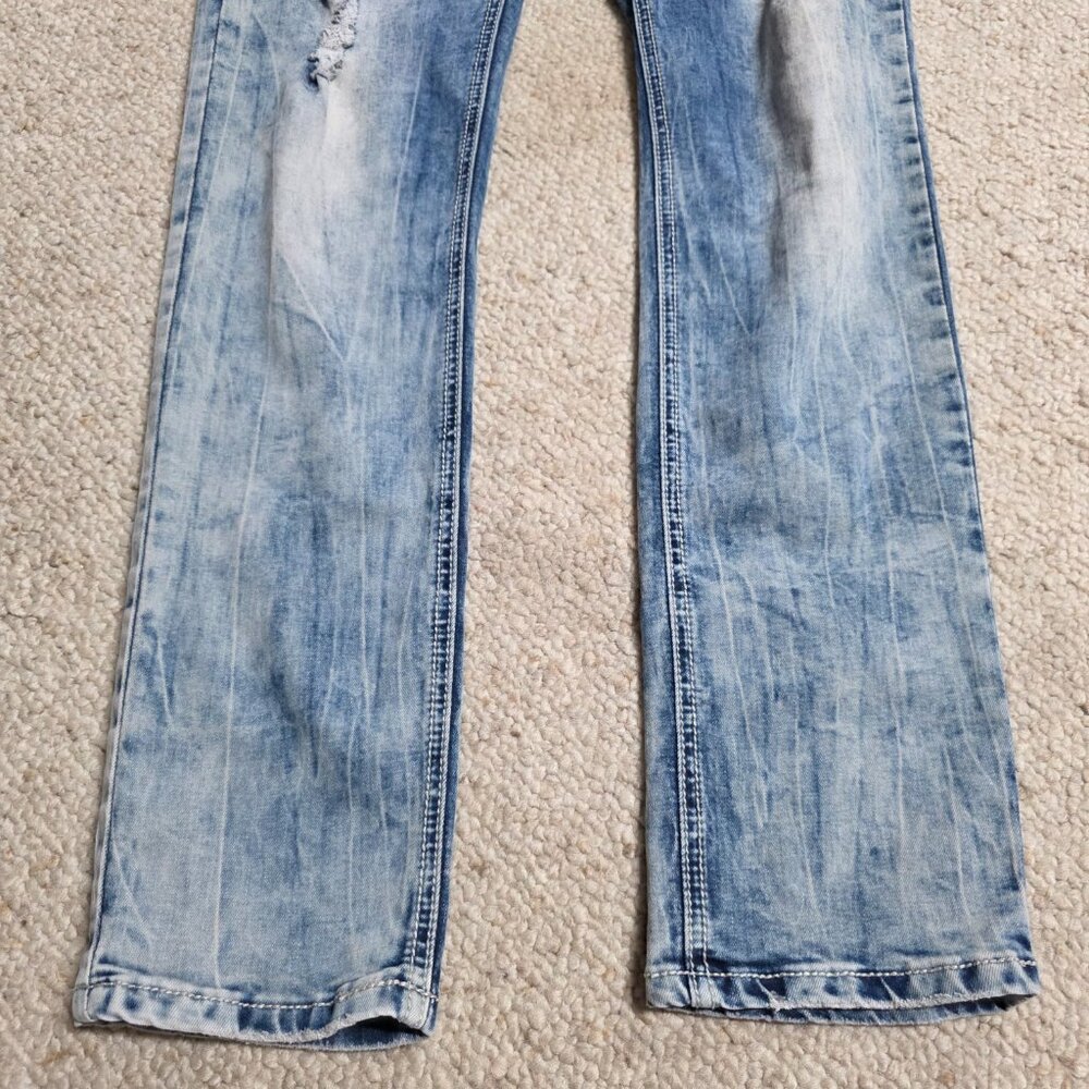 Blue Distressed Women Jeans - Picture 4 of 5